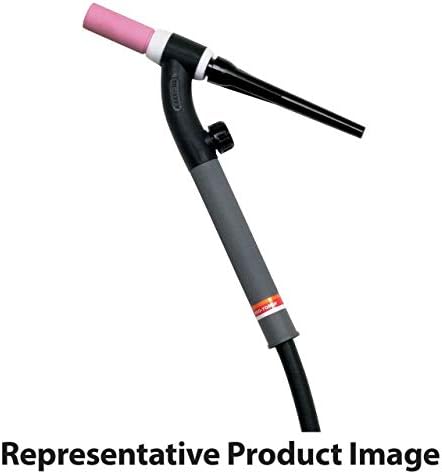 Lincoln Electric PTA-17FV TIG Torch - for Air-Cooled TIG Welding - Flexible/Valve Torch Head - 25 FT, 1 Piece Cable - K1782-11