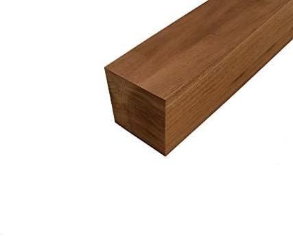 Barrington Hardwoods Walnut Lumber Turning Blank Squares - 3" x 3" (1 Pc) (3" x 3" x 30")
