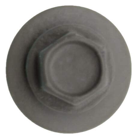 Metal Roofing Screws: (2000) 10 x 1-1/2" Pewter Gray/Slate Gray Hex Head Sheet Metal Roof Screw. Self Starting Metal to Wood siding Screws. EPDM Washer. Colored Head