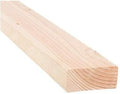 VENTRAL Lumber 2 in. x 4 in. (1 1/2" x 3 1/2") Construction Premium Douglas Fir Board Stud Wood (1FT)
