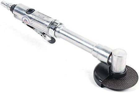 DYRABREST Heavy Duty Angle Grinder Pneumatic Air Die Polisher Long Handle Cutting Machine Air Cutter Grinding Tool for Automobile Repair, Hardware Processing