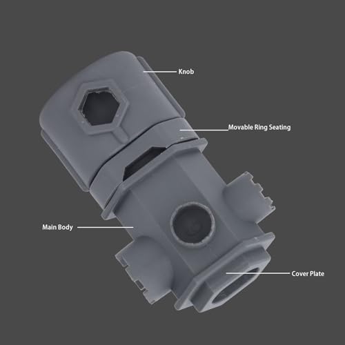 Garosa 16 in 1 Faucet Wrench Tool Set for Sink Repair, Plumbing Repair Kit Nylon Multi-Functional Faucet Repair Tools, Includes Various Gaskets and Storage Box for Home Plumbing Maintenance