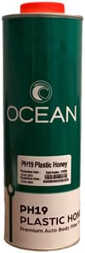 Ocean PH19 Plastic Honey - Thinner for Auto Body Fillers and Putties, Quart (32oz) | Smooth Application and Finish