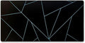 Gamer Boss - Gaming Mouse Pad - 48 x 24 Inches - 4mm Thick with Stitched Edges, Non-Slip Rubber Base, Premium Cloth Mousepad, Desk Mat for Laptop, Keyboard, Computer & PC (Mega, Blue Shards)