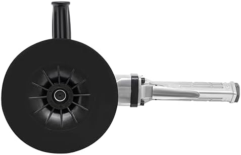 7 In Pneumatic Angle Sander, Heavy Duty Air Sander with Air Inlet Connector, Pneumatic Polisher Hand Sanding Tool for Floors Stones Cars Ships Motorcycles