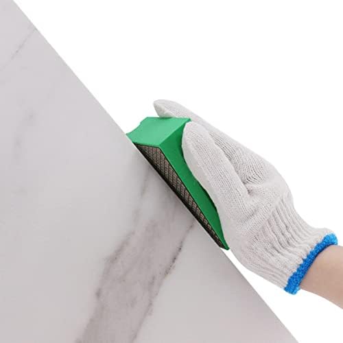Diamond Hand Polishing Pads Foam Back Sanding Blocks for Sanding Ceramics Glass Tile Concrete Stone Marble Granite Grit 120
