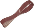 HARFINGTON 2 x 72 Inch Sanding Belts, 2 Pcs 180 Grits Aluminum Oxide
