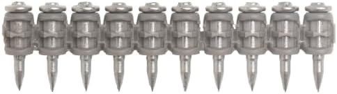 100x Collated Concrete Nails 7/8 Inch (22mm) for Hilti BX 3 (BX3) Cordless Concrete Nailer, B3 MX Collated Strip, Full Round Head Hardened Steel Pins for Metal Track, Drywall & Concrete