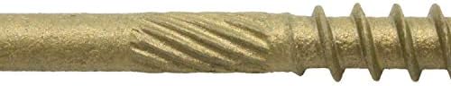 Jake Sales #9 x 2 Bronze Coated Multipurpose Wood Screw Torx/Star Drive Flat Head (Full Box ~3,000 Screws) Exterior Coated - ACQ Compatible Wood Screws