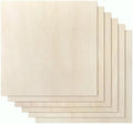 Proflex Basswood Plywood 24pcs, 1/8" x 12” x 12” Real Wood Plywood Sheets Premium “A” Grade with Smooth Sanded Finish, Perfect for Laser Cutting & Engraving, Crafts, and DIY Projects.