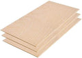 0.8mm 1/32" x 12" x 20" Aircraft Plywood Sheet (3pk) - AB/B Baltic Birch Material Perfect for Arts and Crafts, School Projects, Die-Cutting, and Wood Engraving