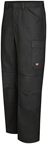 Red Kap Men's Performance Shop Pant - Double Knee Work Pants, Regular Fit, Concealed Zippers for Scratch Protection