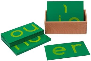 Adena Montessori Lower Case Double Sandpaper Letters