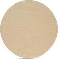 Wood Circles 18 inch, 1/4 Inch Thick, Birch Plywood Discs, Pack of 1 Unfinished Wood Circles for Crafts, Wood Rounds by Woodpeckers