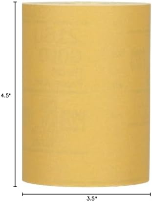 3M Stikit Gold Sheet Roll 236U, 02691, 4-1/2" x 25 yd, P320 Grade