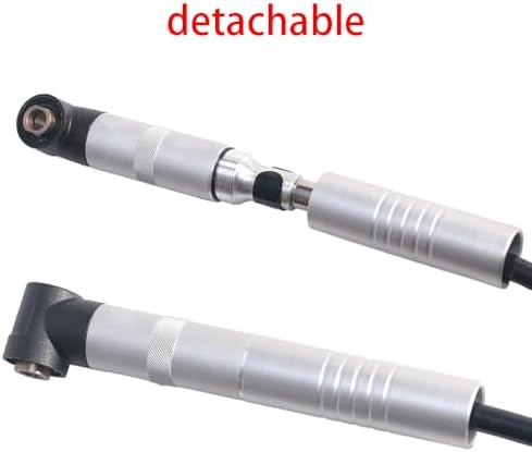 380W Hanging Flex Shaft Die Grinder Sander Polisher Rotary Tool, Foot Pedal Control, Extendable Handle