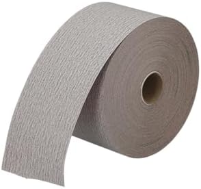 Norton A275OP PSA Adhesive Sandpaper Roll, 180 Grit Sandpaper, Woodworking and Automotive Sand Paper, 2-3/4 Inch Wide, Continuous Roll of 45 Yards