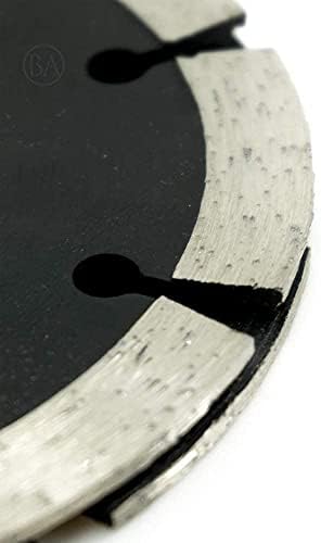Benchmark Abrasives Premium 4.5" Double Tuck Point Diamond Blade with 7/8" Arbor 5/8" Bushing for Mortar Removal, Grout Repair, Masonry, Concrete Stone Angle Grinder Blade