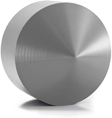 PACLOCK's 9-Series Patented Cone Puck w/Tapped Holes, High Security Rotating Disc, Manufacturer-Controlled Key Assigning, Exclusive Key Number, Keyed Differently w/ 1 Key, Silver
