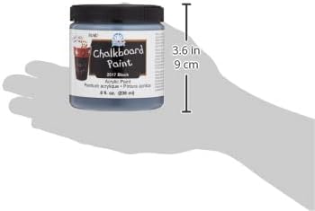 FolkArt Chalkboard Paint in Assorted Colors (8-Ounce), 2517 Black