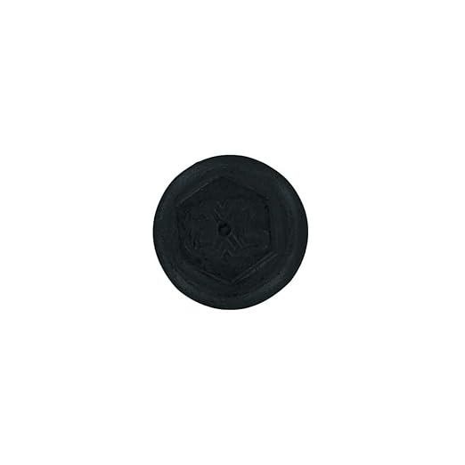 Fasteners Plus ST Fastening ZXL Woodbinder Metal-to-Wood #10 x 3 Black Screws with EPDM Rubber Washer, 250-Count - Designed for Metal Roofing and Siding Panels