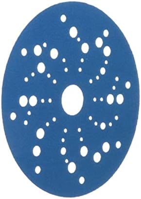 3M Hookit Blue Abrasive Disc, 321U, 36159, 5 in, 120+ Grade, Multi-Hole