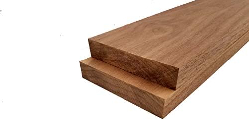 Barrington Hardwoods Walnut Lumber 3/4" x 4" (3/4" x 4" x 48") (2 Pcs)