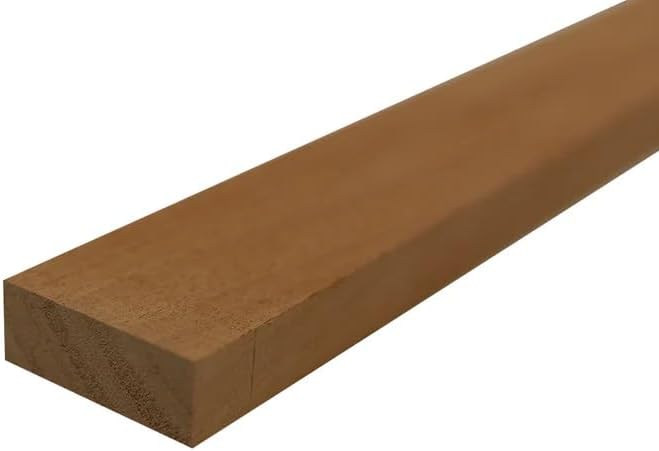 Exotic Wood Zone | Spanish Cedar Thin Dimensional Hard Wood Lumber Boards Wood Crafts - 1/4'' x 8'' x 48''
