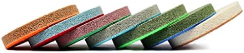 4 Inch Sponge Fiber Diamond Polishing Pads 7 Pcs Set for Marble Polishing Cleaning