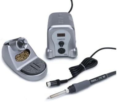 Hakko FX888DX-010 - Digital Soldering Station with Rotary Encoder (Titanium Silver)