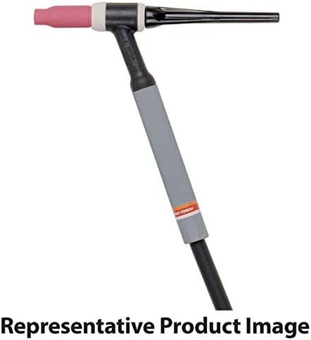 Lincoln Electric PTA-17 TIG Torch - for Air-Cooled TIG Welding - Rigid Torch Head - 25 FT, 1 Piece Cable - K1782-3