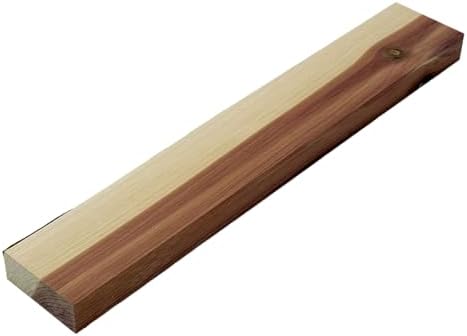 Barrington Hardwoods Cedar (Aromatic) Lumber - 3/4" x 2" (4 Pieces) (3/4" x 2" x 48")