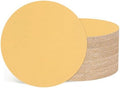 50Pcs Sanding Discs 5In 800Grit Hook and Loop Sandpapers Yellow