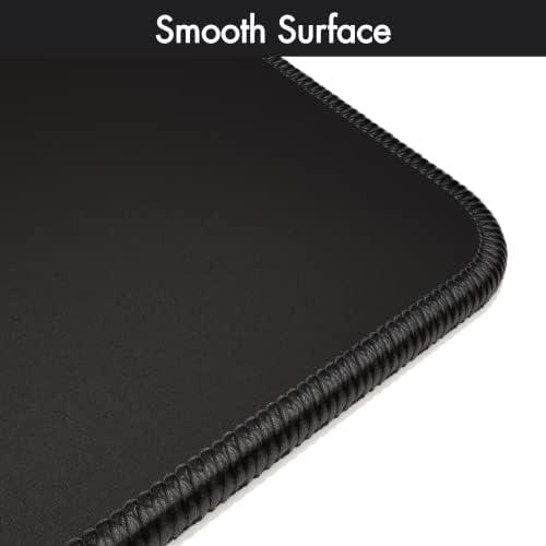 Gamer Boss - Gaming Mouse Pad - 32 x 12 Inches - 4mm Thick with Stitched Edges, Non-Slip Rubber Base, Premium Cloth Mousepad, Desk Mat for Laptop, Keyboard, Computer & PC (Ranger, Black)