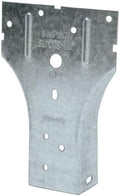Simpson Strong-Tie SP1 Stud Plate Tie, 20-Gauge Galvanized Steel Uplift Connector, 3-1/2 in W x 5-1/16 in L, 555 lb Allowable Uplift Load, 100-Pack