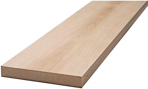 Woodchucks Wood Maple Board 3/4" x 10" x 24"