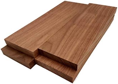 Barrington Hardwoods Black Walnut Lumber - 3/4" x 4" x 12" (4)