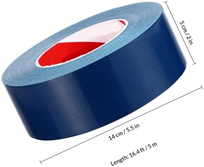 Heavy Duty Blue Duct Tape 3 Rolls, 50mm X 5m Weather Resistant