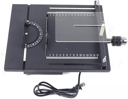 110V Portable Table Saw Gem Jewelry Rock Polishing Grinding Machine,Lapidary Polisher Buffer Jade Cutting Carving Machine,Mini Table Saw DIY Grinder Tool for Cutting,Grinding,Polishing