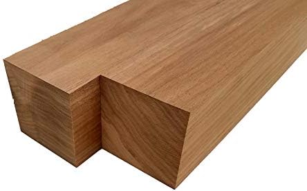Barrington Hardwoods Walnut Lumber Turning Blank Squares - 3" x 3" (2 Pcs) (3" x 3" x 18")