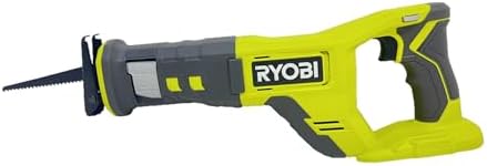 RYOBI ONE+ 18V Cordless Reciprocating Saw - 3,400 SPM Variable Speed, 1 in. Stroke Length, Tool Only (Battery Not Included) - PCL515B