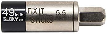 Fix It Sticks Field Hunting Outdoors Gun Maintenance Adjustable Fits 1/4in Bit T-Way Wrench Small Torque Limiter, 49 in-lb