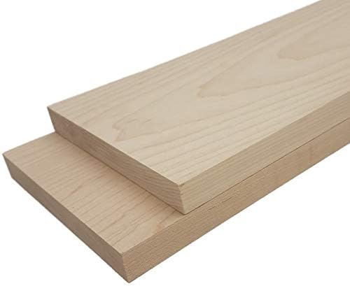Barrington Hardwoods Maple Lumber Boards 3/4" x 6" (3/4" x 6" x 24") (2pc)