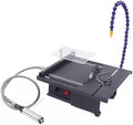 110V Portable Table Saw Gem Jewelry Rock Polishing Grinding Machine,Lapidary Polisher Buffer Jade Cutting Carving Machine,Mini Table Saw DIY Grinder Tool for Cutting,Grinding,Polishing
