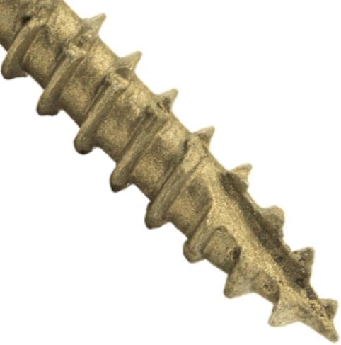 14 x 5 Bronze Coated Multipurpose Wood Screw - Torx/Star Drive Flat Head Exterior Coated - ACQ Compatible - CASE Qty 42 Boxes 1,260 Screws
