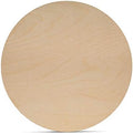 Wood Circles 14 inch, 1/8 Inch Thick, Birch Plywood Discs, Pack of 25 Unfinished Wood Circles for Crafts, Wood Rounds by Woodpeckers