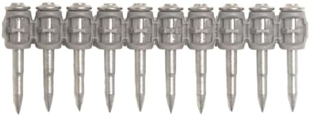 100x Collated Concrete Nails 1-1/16 Inch (27mm) for Hilti BX 3 (BX3) Cordless Concrete Nailer, B3 MX Collated Strip, Full Round Head Hardened Steel Pins for Metal Track, Drywall & Concrete