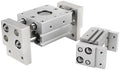 1pcs MHL2 10D 16D 20D 25D 32D 40D 1 2 Pneumatic Gripper Wide Type Air Parallel Cylinder Al Clamps Replacement T Bore 10-40mm(MHL2-25D1)