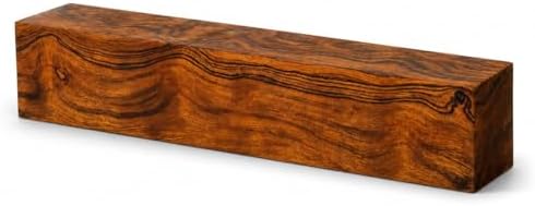 IECAP LLC Desert Ironwood Blanks Pack of 1 — Exotic Hardwood Lumber Block for Woodworking, Wood Carving & DIY Crafts — Natural Iron Wood for Knife Handles, Tool Grips & Pen Turning (12 x 2 x 2 in)