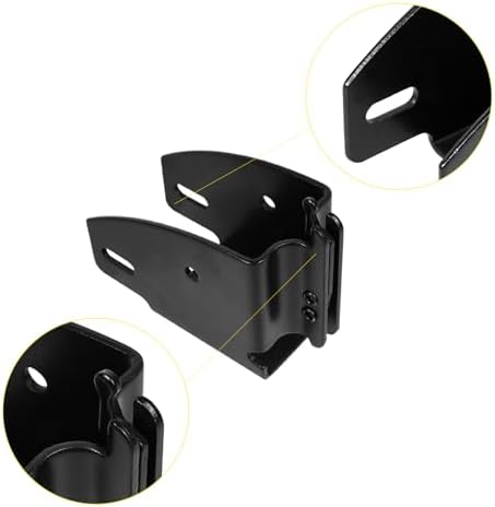 ANLULOAD E Track Wood Beam Socket, Fit with 2x4 & 2x6,WLL:1,500Lbs.10Packs